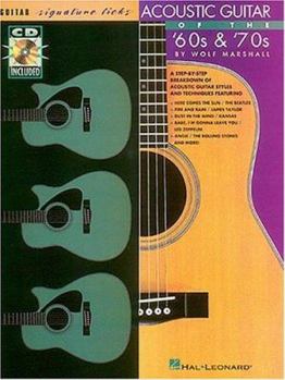 Paperback Acoustic Guitar of the '60s and '70s Book