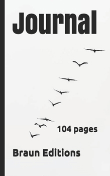 Paperback Journal: 96 pages Book