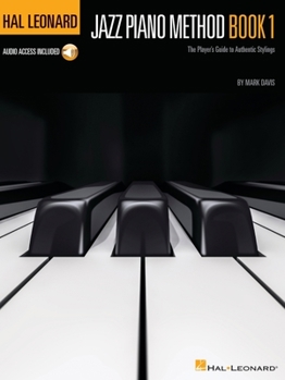 Paperback Hal Leonard Jazz Piano Method Book 1 (Book/Online Audio) Book