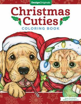 Paperback Christmas Cuties Coloring Book