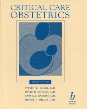 Hardcover Critical Care Obstetrics 3e Book