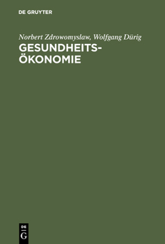 Hardcover Gesundheitsökonomie [German] Book