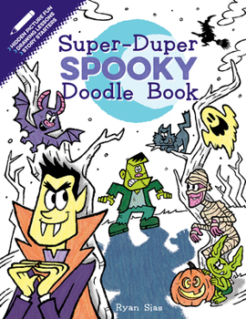 Paperback Super-Duper Spooky Doodle Book