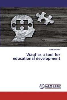 Paperback Waqf as a tool for educational development Book