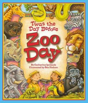 Paperback 'Twas the Day Before Zoo Day Book