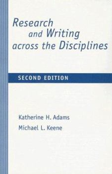 Paperback Research and Writing Across the Disciplines Book