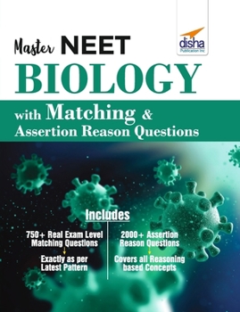 Paperback Master NEET Biology with Matching & Assertion Reason Questions Book