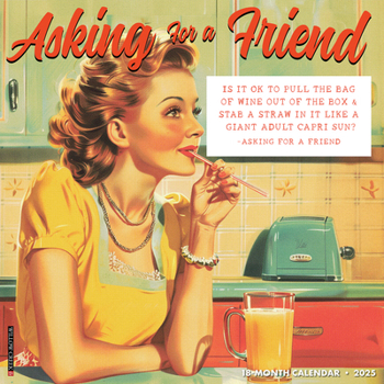 Calendar Asking for a Friend 2026 Wall Calendar Book