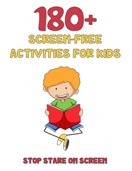 Paperback 180+ Screen-Free Activities for Kids Maze Edition: Stop stare on screen! Book