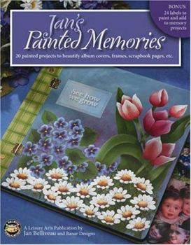 Paperback Jan's Painted Memories Book