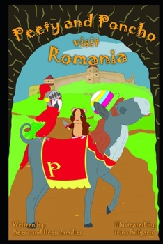 Paperback Peety and Poncho Visit Romania Book