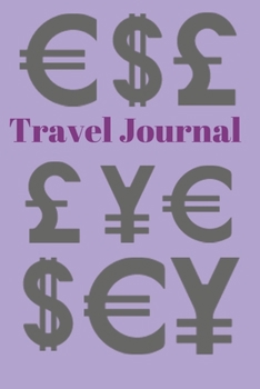 Paperback Travel Journal (Diary, Notebook): Halloween and Foreign Currency Themed Inspired Travel Journal, Notebook and Diary. 6"x9" 120 Lined Pages. Book