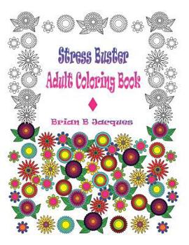 Paperback Stress Buster Adult Coloring Book