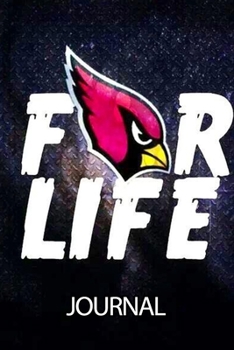 Journal: The Arizona Cardinals Professional American Football Phoenix Metropolitan Soft Glossy Cover Daily Creative Writing Journal, Taking Notes, ... Woman Journal Paper 6 x 9 Inches 110 Pages