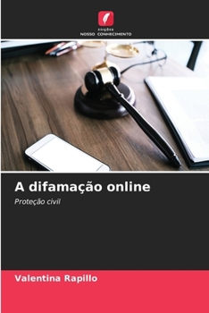 Paperback A difamação online [Portuguese] Book