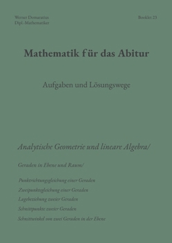 Paperback Mathematik für das Abitur: Booklet 23 [German] Book