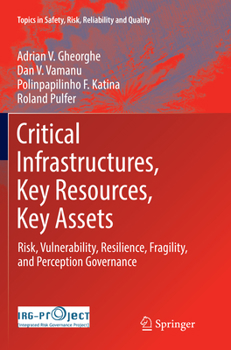 Paperback Critical Infrastructures, Key Resources, Key Assets: Risk, Vulnerability, Resilience, Fragility, and Perception Governance Book
