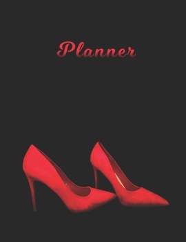 Planner: Red High Heel ShoesAnime & Chill 2 Year Monthly Planner with Note Pages (24 Months) | Jan 2020 - Dec 2021 | Month Planning | Appointment ... | Plan Each Day, Set Goals & Get Stuff Done