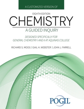 Paperback A Customization Version of Chemistry: A Guided Inquiry Designed Specifically for General Chemistry at Aquinas College Book