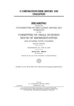 S corporations--their history and challenges