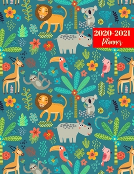 Paperback 2020-2021 Planner: Simple 24 Months Calendar, 2 Year Appointment Calendar, Business Planners, Agenda Schedule Organizer Logbook and Journ Book