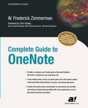 Paperback Complete Guide to OneNote Book