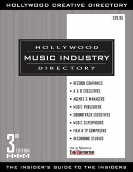 Paperback Hollywood Music Industry Directory Book