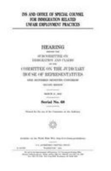 Paperback INS and Office of Special Counsel for Immigration Related Unfair Employment Practices Book