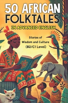 Paperback 50 African Folktales for Advanced English Learners: Stories of Wisdom and Culture (Level B2/C1): Master Advanced English with Captivating African Folk Book