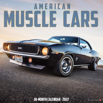 Calendar American Muscle Cars 2022 Wall Calendar Book