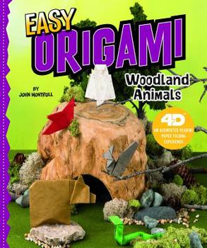 Hardcover Easy Origami Woodland Animals: 4D an Augmented Reading Paper Folding Experience Book