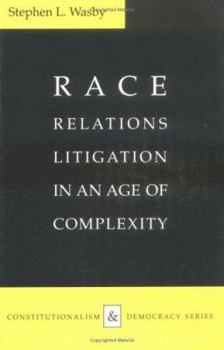 Paperback Race Relations Litigation in an Age of Complexity Book