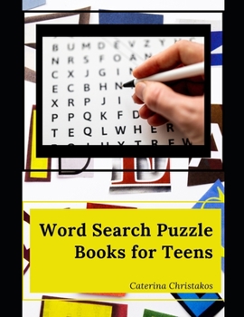 Word Search Puzzle Book for Teens: Fun Word Search Puzzles for Teenagers and Adults