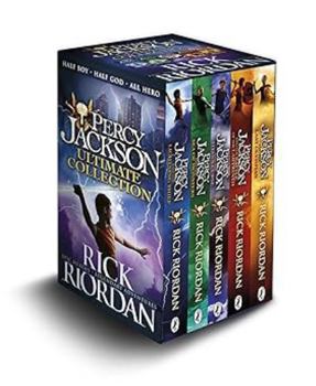 Percy Jackson and the Olympians 5 Book Boxed Set: Complete Series Box Set by Rick Riordan