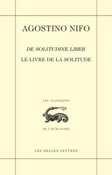 Paperback Agostino Nifo, Le Livre de la Solitude / de Solitudine Liber [French] Book