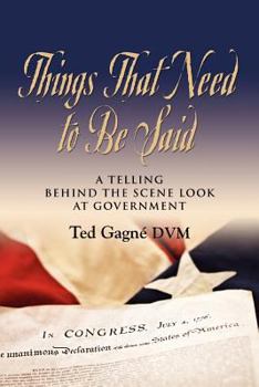 Paperback Things That Need to Be Said Book