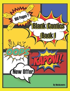 Paperback DRAW YOUR OWN COMIC BOOK for Kids and Adults: Blank Comics Storyboard Notebook Book