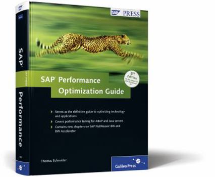 Hardcover SAP Performance Optimization Guide Book
