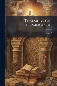 Paperback Thalmudische Terminologie [German] Book