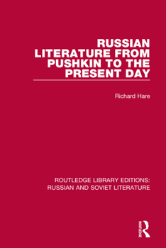 Paperback Russian Literature from Pushkin to the Present Day Book