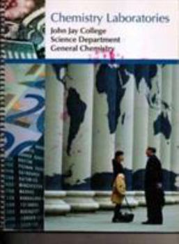 Paperback Chemistry Laboratories: John Jay College Science Department, General Chemistry Book