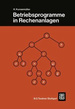 Paperback Betriebsprogramme in Rechenanlagen [German] Book