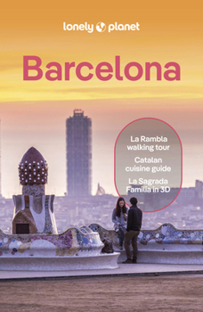 Paperback Lonely Planet Barcelona Book