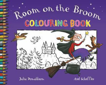 Paperback Room on the Broom Colouring Book