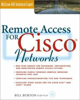 Paperback Remote Access for Cisco Network Book