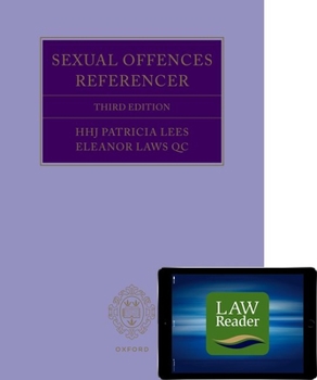 Paperback Sexual Offences Referencer Digital Pack 3rd Edition Book