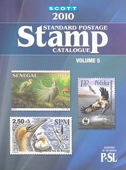 Paperback Scott Standard Postage Stamp Catalogue, Volume 5: Countries of the World, P-SL Book