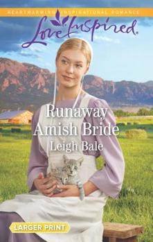 Mass Market Paperback Runaway Amish Bride [Large Print] Book