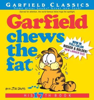 Paperback Garfield Chews the Fat: His 17th Book