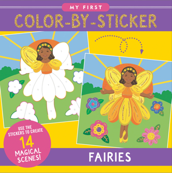 Paperback My First Color-By-Sticker Book - Fairies Book